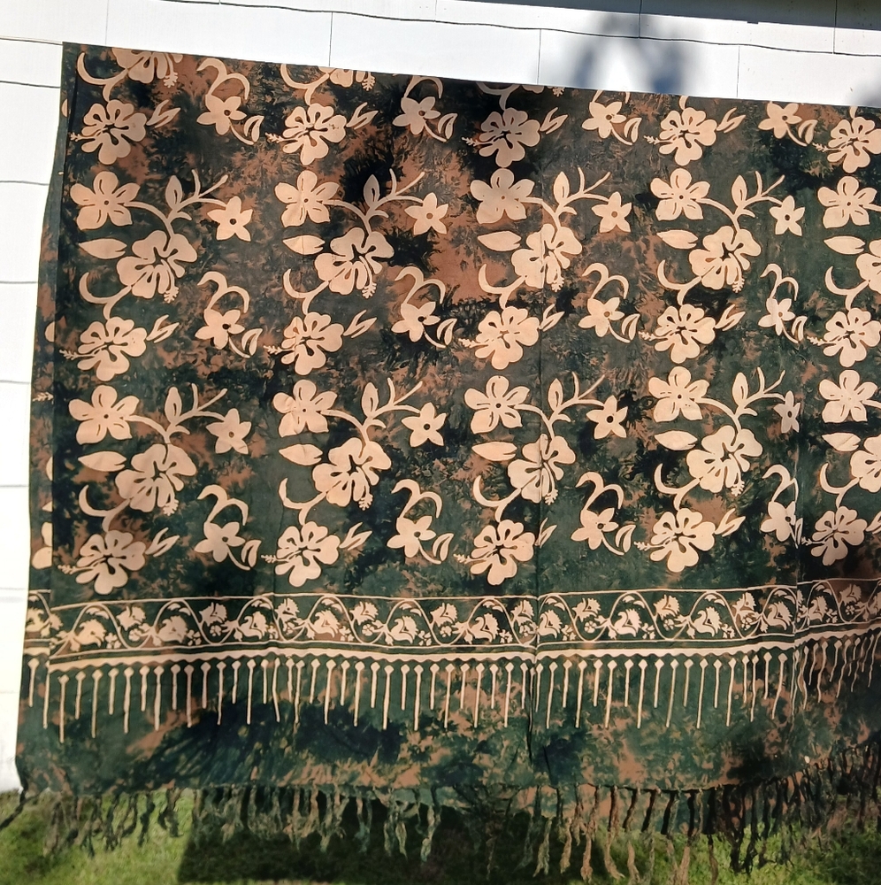 Beach Sarong Tapestry with Fringe